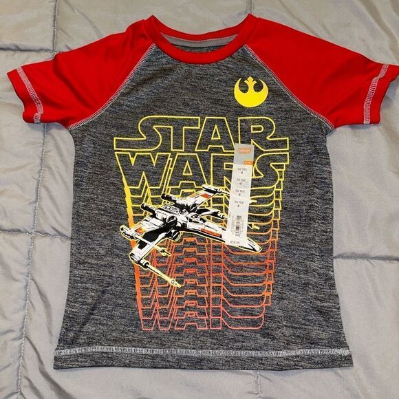 Nwt size 4 Star Wars tshirt - Picture 1 of 2